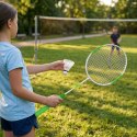 ZESTAW DO BADMINTONA ZIELONY EDDY TOYS