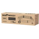 GRZĄDKA RABATKA OGRODOWA OBRZEŻE BASE WOOD 6 ELEMENTÓW ANTRACYTOWA