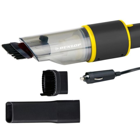 ODKURZACZ SAMOCHODOWY DO GNIAZDA ZAPALINICZKI 2 DODATKOWE KOŃCÓWKI 36W DUNLOP