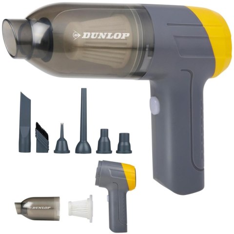 ODKURZACZ SAMOCHODOWY Z FUNKCJĄ DMUCHANIA 5 KOŃCÓWEK 36W DUNLOP