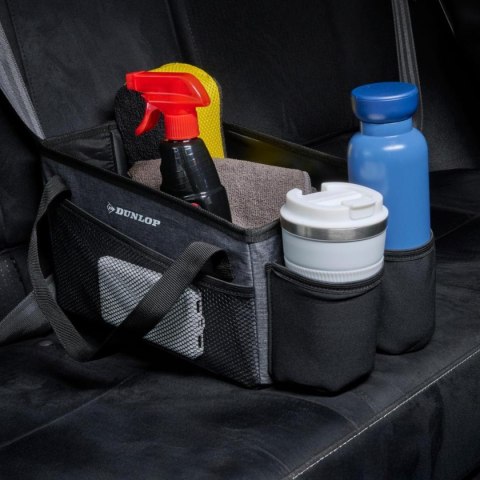 ORGANIZER SCHOWEK TORBA NA TYLNY FOTEL SAMOCHODOWY 30X20X19CM DUNLOP