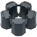 PODSTAWA DO ZBIORNIKA NA WODĘ DESZCZÓWKĘ MODULAR 5 BASECAN ANTRACYT