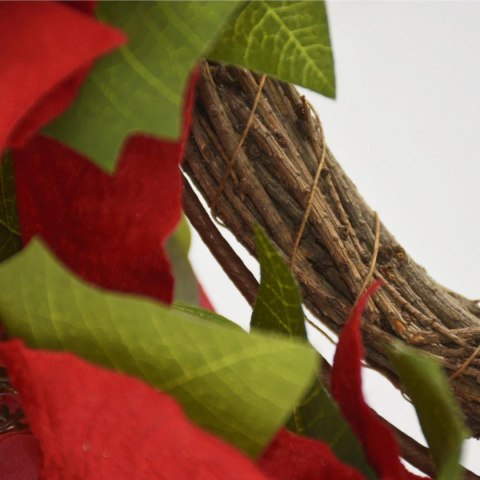 WIANEK DEKORACYJNY 45 CM GWIAZDA BETLEJEMSKA POINSECJA