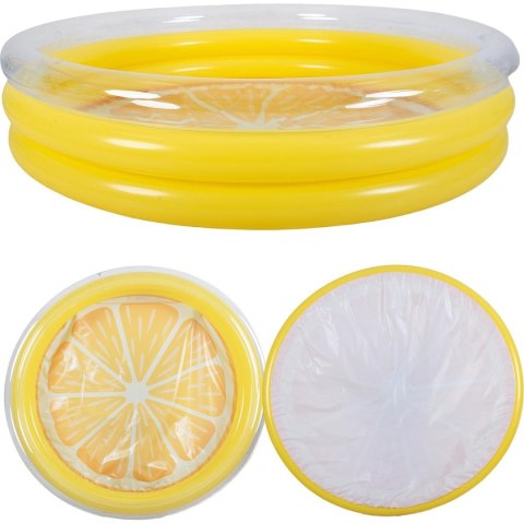 BASEN DZIECIĘCY 3- PIERŚCIENIOWY LEMON 148x30CM 51649