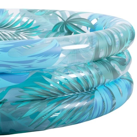 BASEN DZIECIĘCY 3- PIERŚCIENIOWY LIŚCIE 158x40CM 51623