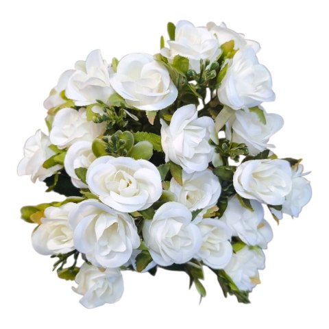 Bukiet różyczki białe/różowe