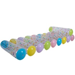 MATERAC DMUCHANY 168x80x36CM ŁÓŻKO Z ZAGŁÓWKIEM SERDUSZKA 33360