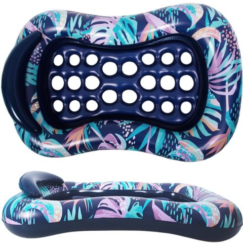 MATERAC DMUCHANY 175x110x42CM PŁYWAJĄCY LEŻAK LETNIA NOC 33359