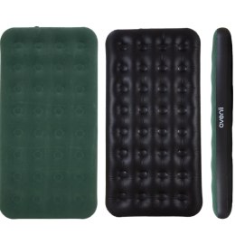 MATERAC FLOKOWANY 1-OSOBOWY CLOUDCOIL ZIELONY 191x99x22CM 24643