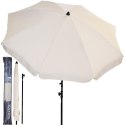 PARASOL OGRODOWY 185CM SZARY