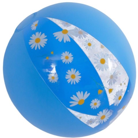 PIŁKA PLAŻOWA DMUCHANA 50CM DAISY NIEBIESKA 53174