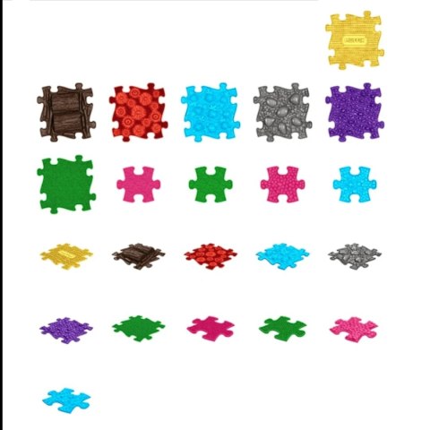 Puzzle dotykowe MUFFIK Medium 2 - 11 el.