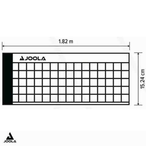 SIATKA DO TENISA STOŁOWEGO AVANTI NET DARK GREY JOOLA