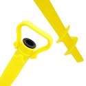 BAZA MOCOWANIE DO PARASOLA PLASTIKOWE WKRĘCANE 37CM ŻÓŁTE