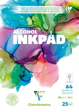 Blok papieru Alcohol ink A4, 90g, 25ark.