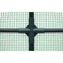SZKLARNIA TUNEL OGRODOWY DWA WEJŚCIA DO POMIDORÓW I OGÓRKÓW 200x100x180CM ZIELONY