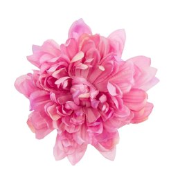 Dalia różowa główka satyna 17 cm satynowa