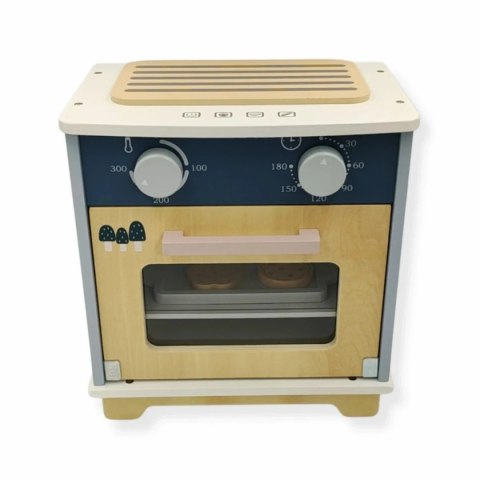 Drewniany piekarnik dla dzieci z akcesoriami 24 el. - Kabi 3+