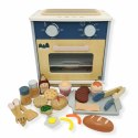 Drewniany piekarnik dla dzieci z akcesoriami 24 el. - Kabi 3+