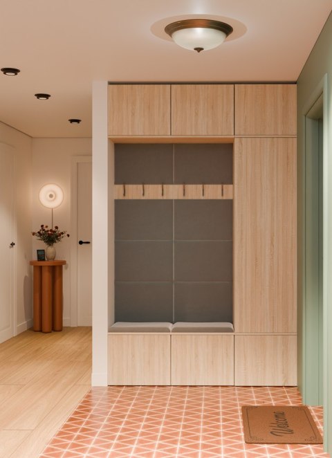 Garderoba HAGA III/1Sz2W DĄB SONOMA + 2x Wieszak