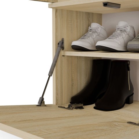 Garderoba HAGA III/1Sz2W DĄB SONOMA + 2x Wieszak