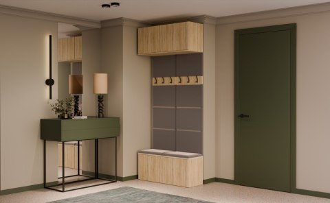 Garderoba Podwójny Wieszak HAGA II/2W DĄB SONOMA