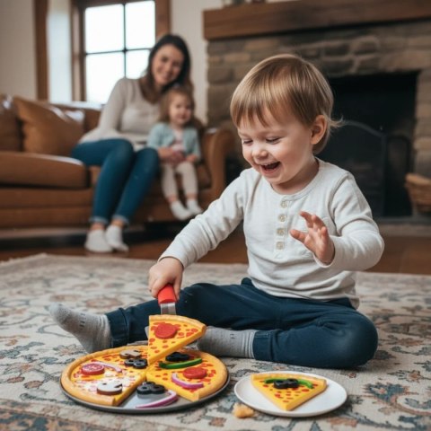 Magnetyczna pizza do zabawy - Popular Playthings 3+