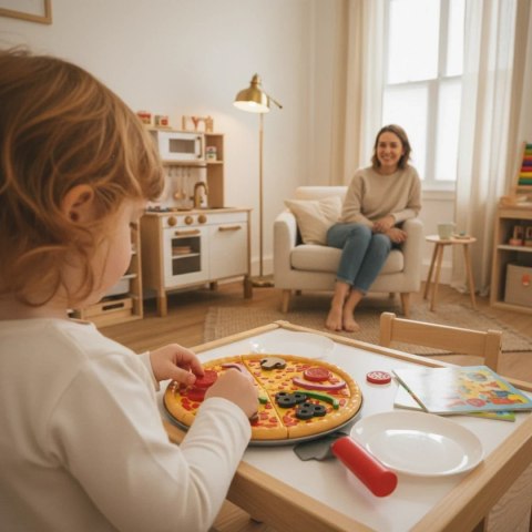 Magnetyczna pizza do zabawy - Popular Playthings 3+