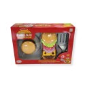Magnetyczny zestaw burger z grillem 18 el. - Popular Playthings 3+