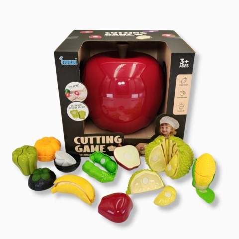 Owoce i warzywa do krojenia 29 elementów - Jinkee 3+