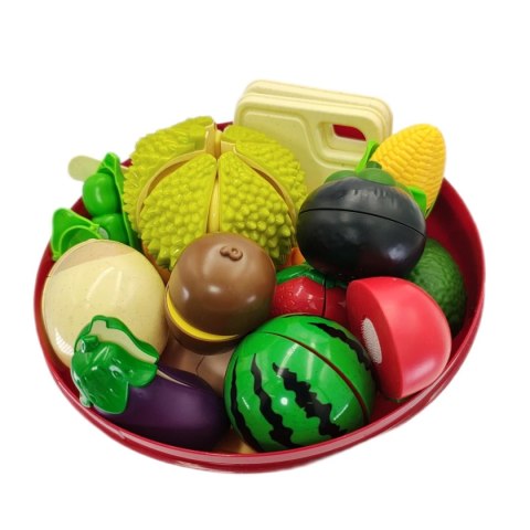 Owoce i warzywa do krojenia 29 elementów - Jinkee 3+