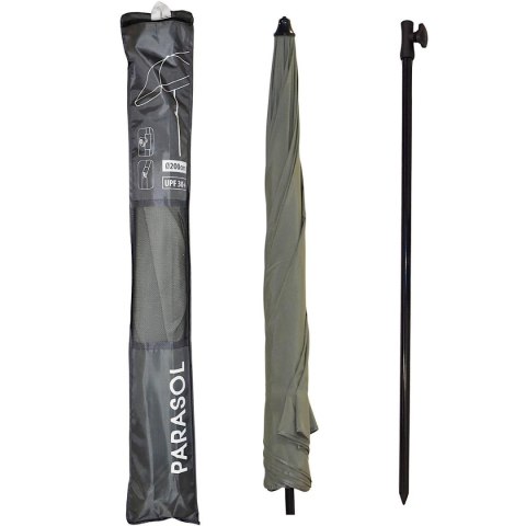 PARASOL OGRODOWY 185CM ZIELONY