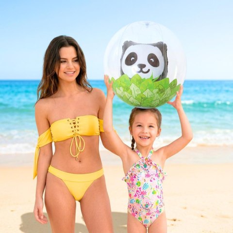 PIŁKA PLAŻOWA DMUCHANA 50CM PANDA 53198