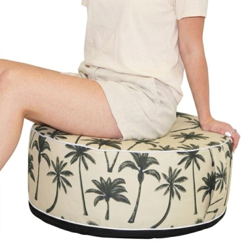 PUFA DMUCHANA TURYSTYCZNA OGRODOWA 55x25CM PALMY