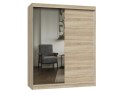 Szafa IGA 160 A/B SONOMA 1 x Lustro Do Sypialni Przedpokoju