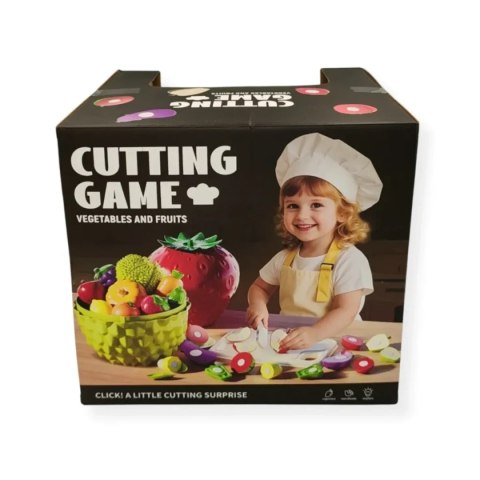 Warzywa do krojenia dla dzieci 28 el. - Jinkee 3+