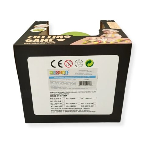 Warzywa do krojenia dla dzieci 28 el. - Jinkee 3+