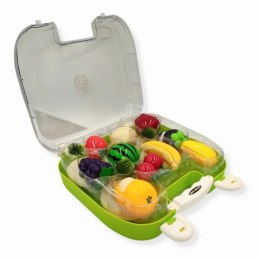 Warzywa i owoce do krojenia 18 el. w walizce - Jinkee 3+