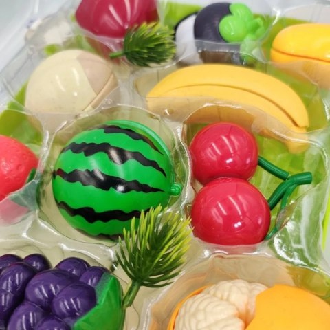 Warzywa i owoce do krojenia 18 el. w walizce - Jinkee 3+