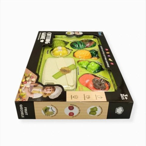 Warzywa i owoce do krojenia z deseczką 7 el. - Jinkee 3+