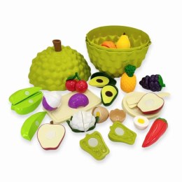 Zestaw owoców i warzyw do krojenia 21 el. - Jinkee 3+