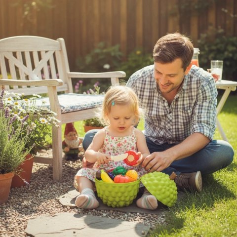 Zestaw owoców i warzyw do krojenia 21 el. - Jinkee 3+