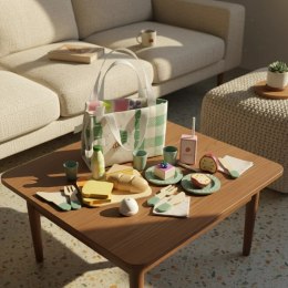 Drewniany zestaw piknikowy 16 elementów - Kabi od 3 lat