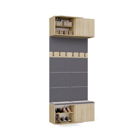 Garderoba Podwójny Wieszak HAGA II/2W DĄB SONOMA