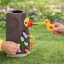 Gra montessori magnetyczna nakarm ptaszka złap robaczka głodny dzięcioł