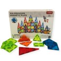Klocki magnetyczne kalejdoskop 95 el. przezroczyste - X-Bida 3+