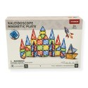 Klocki magnetyczne kalejdoskop 95 el. przezroczyste - X-Bida 3+