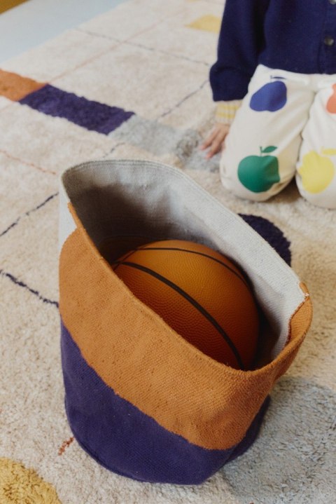 Kosz Bawełniany Color Grid, Lorena Canals