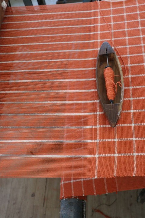 Poduszka Geo Block Terracota, Lorena Canals