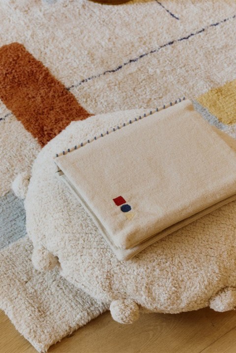 Poduszka podłogowa Bubbly Natural, Lorena Canals